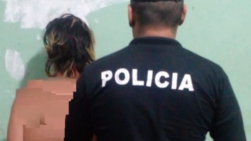 Golpeó a su mujer embarazada