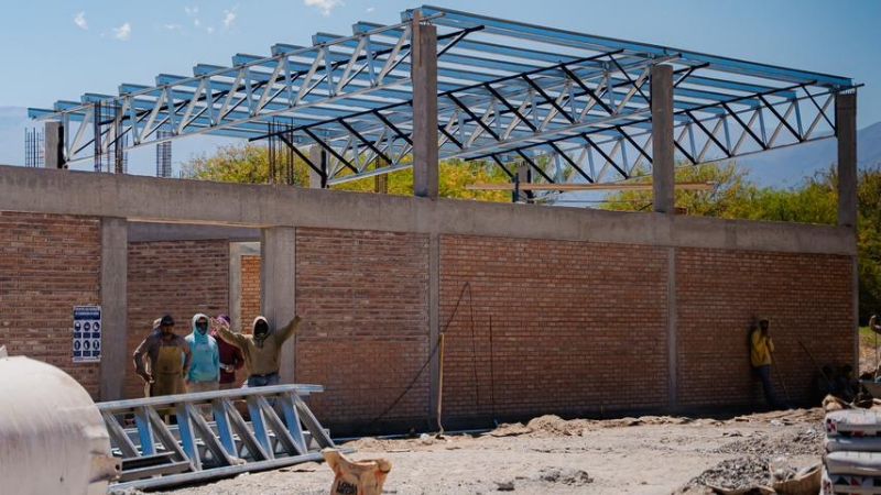 Avanza la construcción de la Escuela Técnica de Santa María