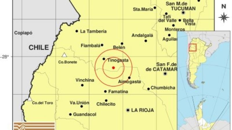 Movimiento sísmico en el Oeste