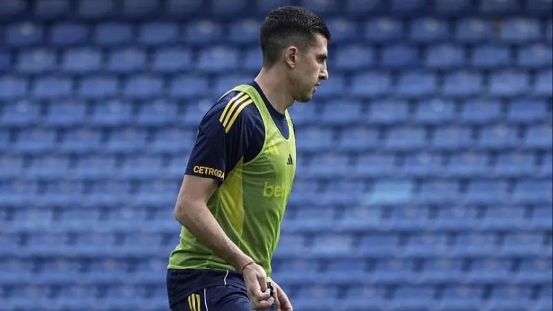 Battaglia se desgarró y no jugará el Superclásico