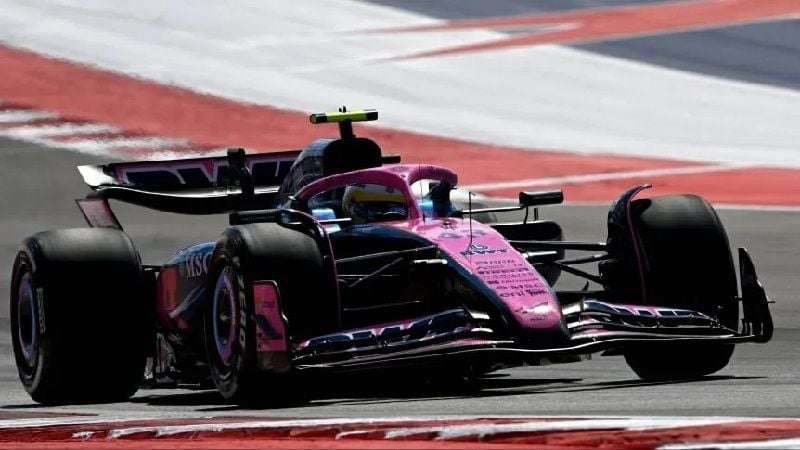Colapinto quedó, 9no. en FP1 de México