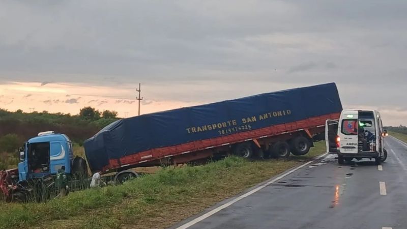 Trágico accidente en la Ruta 157: un joven perdió la vida tras un choque frontal