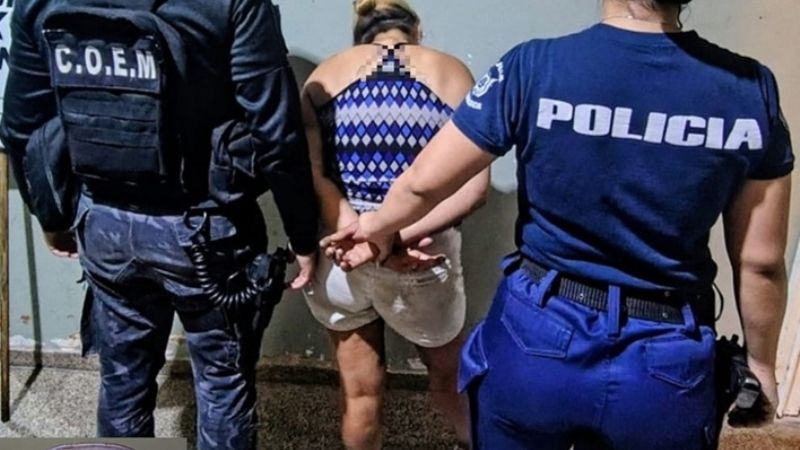 Detenida por robar una garraga