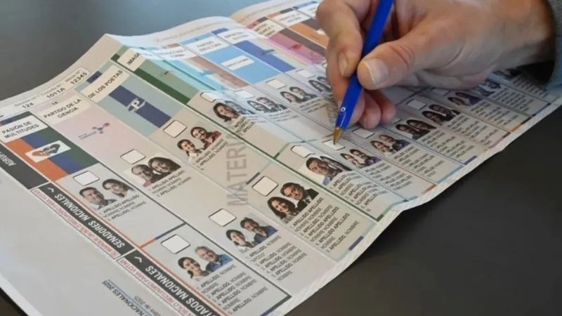 ¿Tilde o cruz? Las marcas válidas para votar con la Boleta Única de Papel