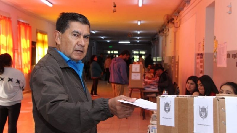 Los candidatos de Fuerza Patria en Fray Mamerto Esquiú emitieron su voto