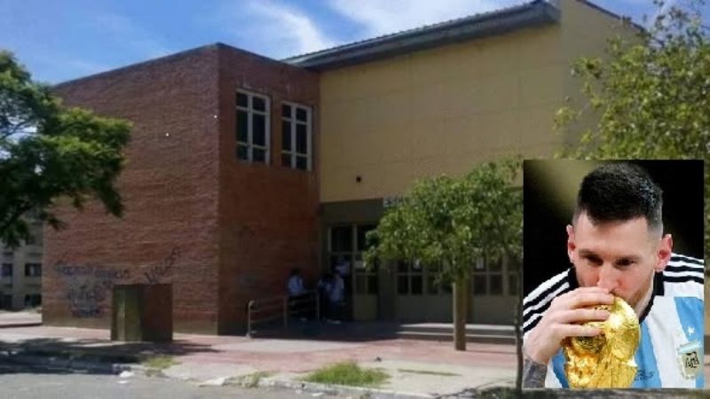 “Lionel Messi” se llamará la Escuela de las 920 VV