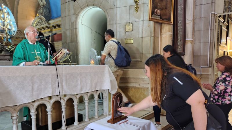 La reliquia de Mama Antula visita el Santuario Catedral