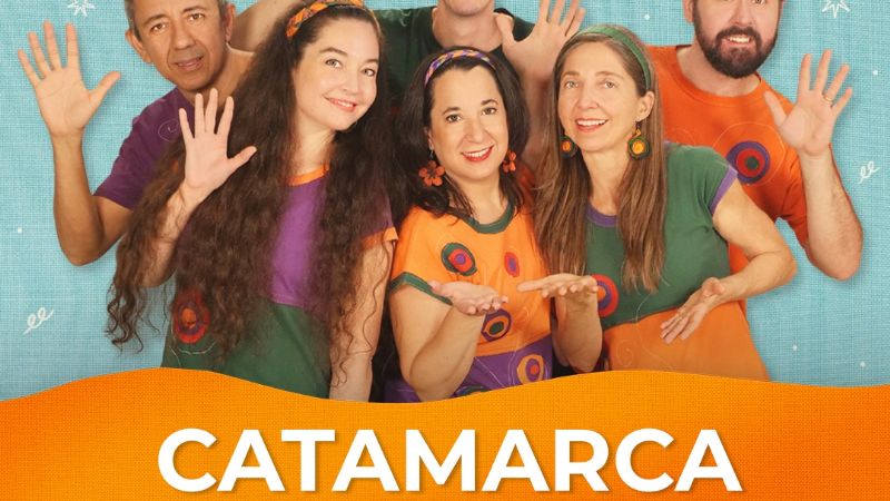 Mañana llega la fiesta de los chicos: Canticuénticos se presenta en el Cine Teatro Catamarca