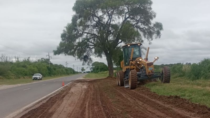 Vialidad Nacional intensifica tareas de conservación en la Ruta Nacional 64