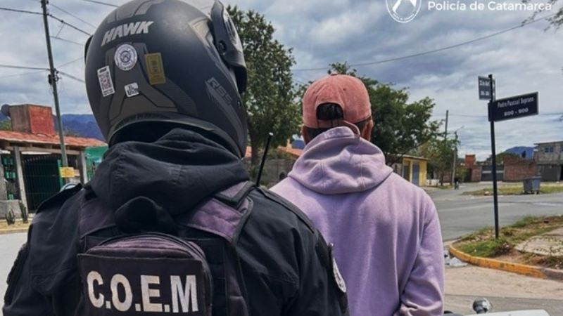 Ingresó a una vivienda, robó, pero después fue aprehendido