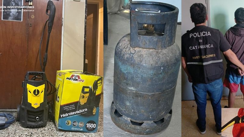 Detenciones y recuperación de elementos robados