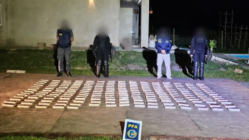 Más de 280 kilos de cocaína incautados en el AMBA