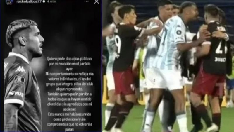 Balboa se disculpó, pero no con Acuña