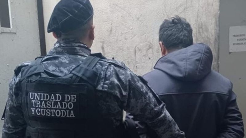 Trasladado al Servicio Penitenciario