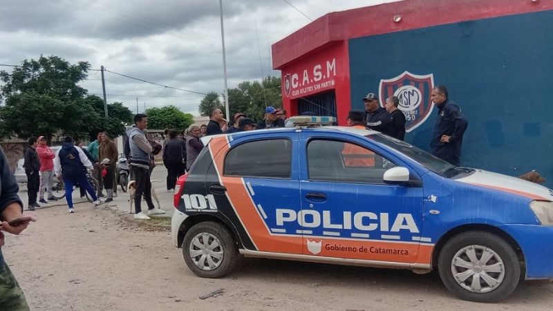 Intervinieron el Club San Martín de Recreo