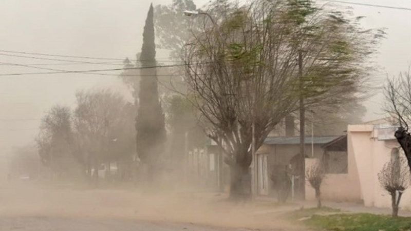 El viento dirá presente en el Valle Central con importantes ráfagas