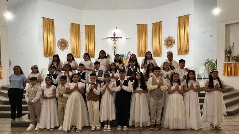 Primeras Comuniones en la parroquia San Jorge