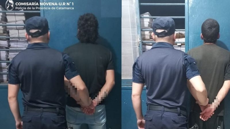Dos aprehendidos por el robo de un celular