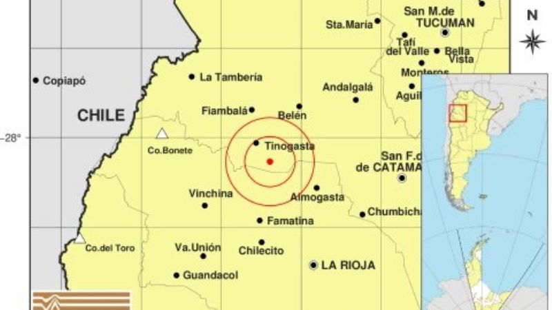 Se registraron dos temblores en la madrugada