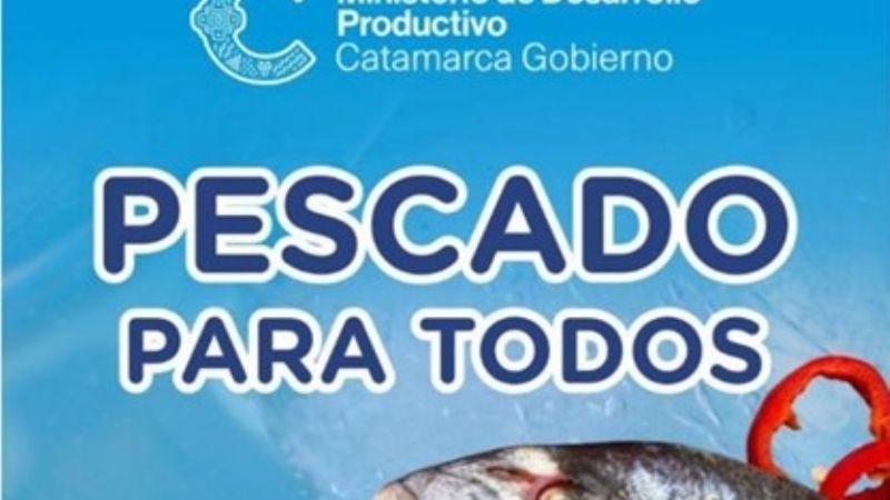 Conocé el cronograma itinerante del programa "Pescado para todos"