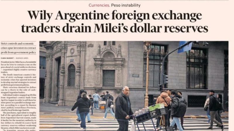 Financial Times volvió a dedicar una dura crítica al Gobierno de Javier Milei