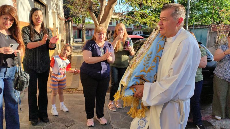 La Madre del Valle continúa su recorrido por instituciones y organismos públicos