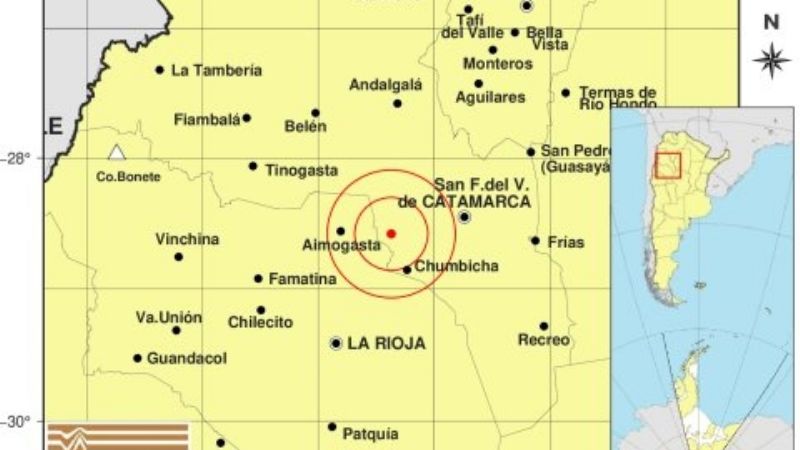 Otro temblor en la serranía de Ambato