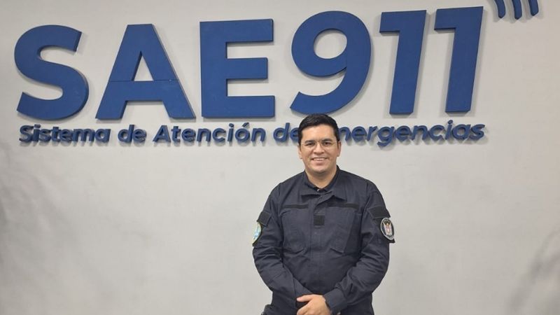 Un operador del SAE-911 contuvo y orientó a una mujer en trabajo de parto