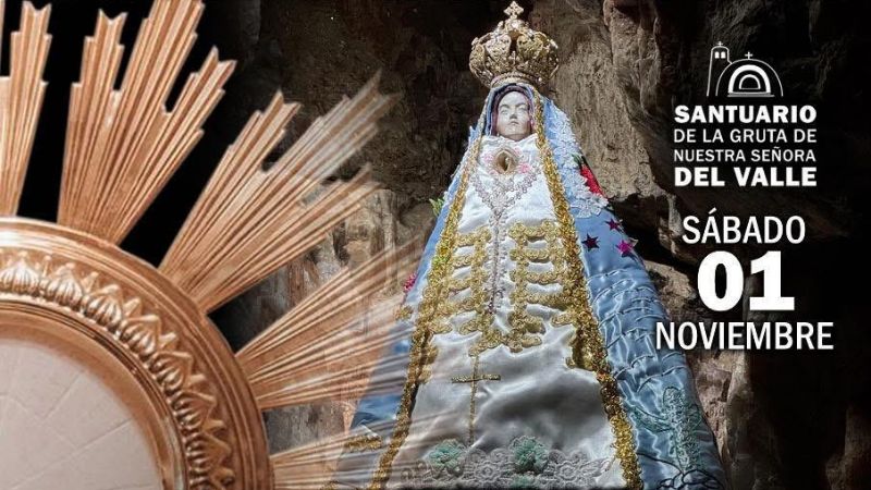 Invitan a la Jornada de Oración y Adoración en  el Santuario de la Gruta de la Virgen del Valle