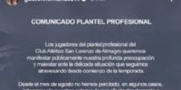TARDE PIASTE. El durísimo comunicado del plantel de San Lorenzo: 