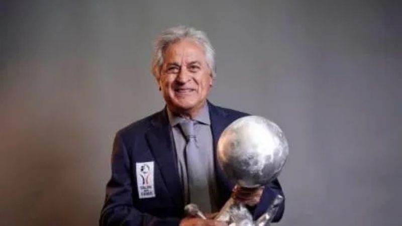 Fillol en el Salón de la Fama del Fútbol Internacional