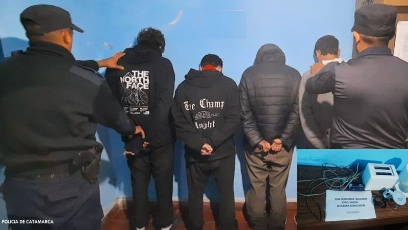 Cuatro detenidos en Paclín