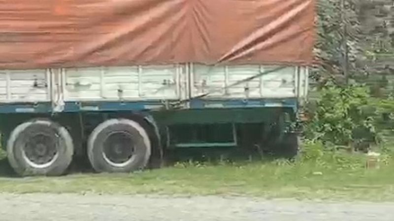 Dos accidentes con camiones en la Cuesta El Totoral