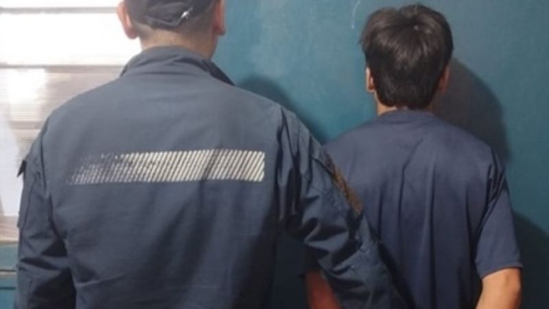 Detenido con ropa robada