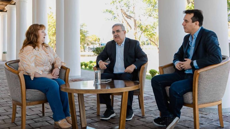 Jalil recibió a la mamá de Nahuel Gallo y expresó su preocupación por su situación en Venezuela