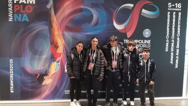 Gimnasia Catamarca en el Mundial de Trampolín