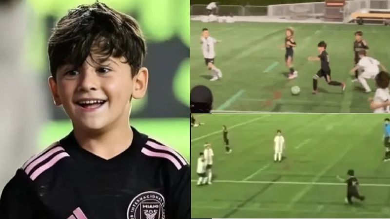 Ciro Messi brilla en la academia de Inter Miami