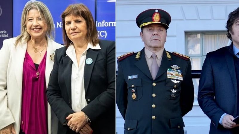Monteoliva en Seguridad y el militar Presti en Defensa