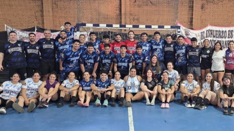 Enorme debut del Handball en un Nacional