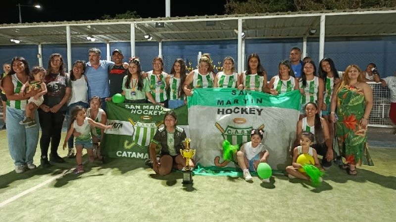 San Martín ganó el Ascenso en Damas