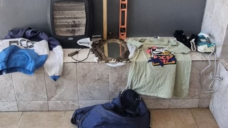 En una vivienda recuperaron elementos robados
