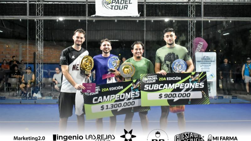 Se cerró la 2da Edición del Catamarca Pádel Tour
