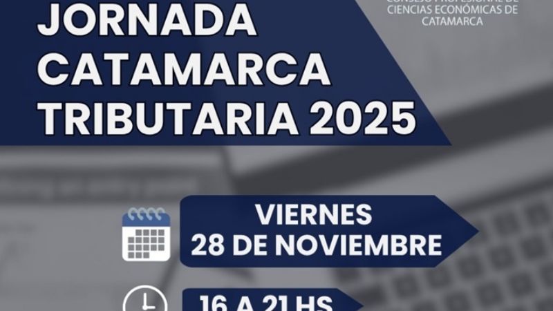 Jornada Catamarca Tributaria 2025