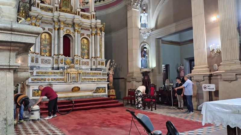 Todo impecable para el comienzo de las fiestas marianas