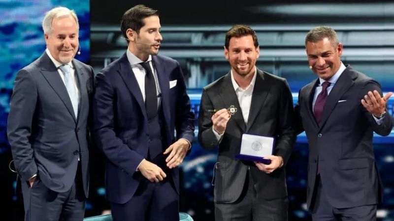 Lionel Messi recibió la llave de oro de Miami