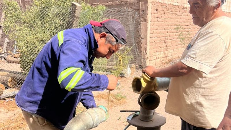 Mejoras en el servicio de agua en Fiambalá