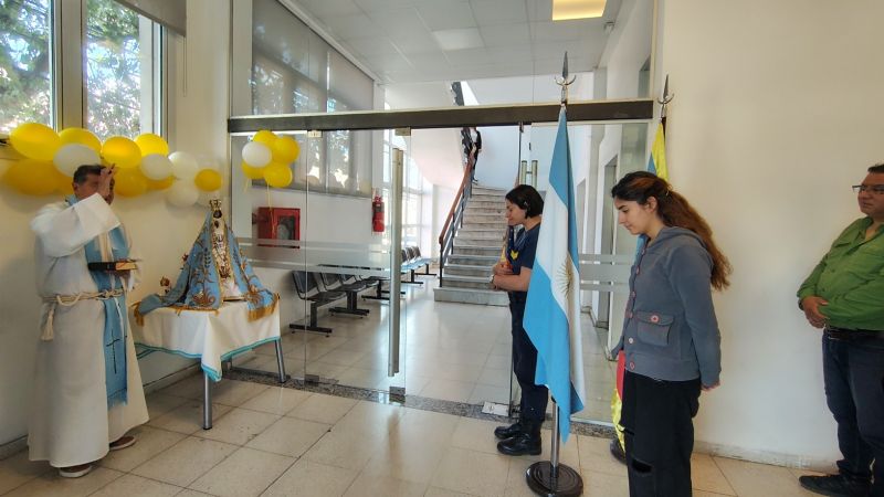 Emotiva bienvenida a la Madre del Valle en el Tribunal de Cuentas de Catamarca