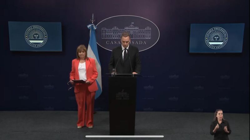 Bullrich y Adorni anuncian ayuda nacional por inundaciones