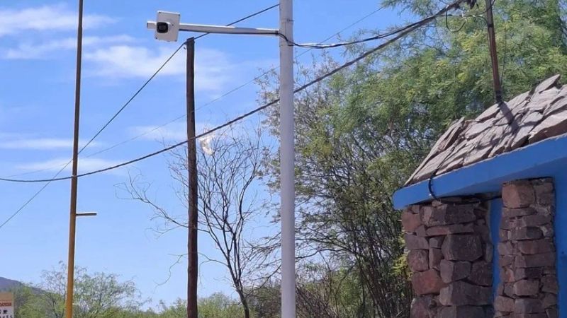 Nuevo sistema de cámaras en el ingreso sur de Belén