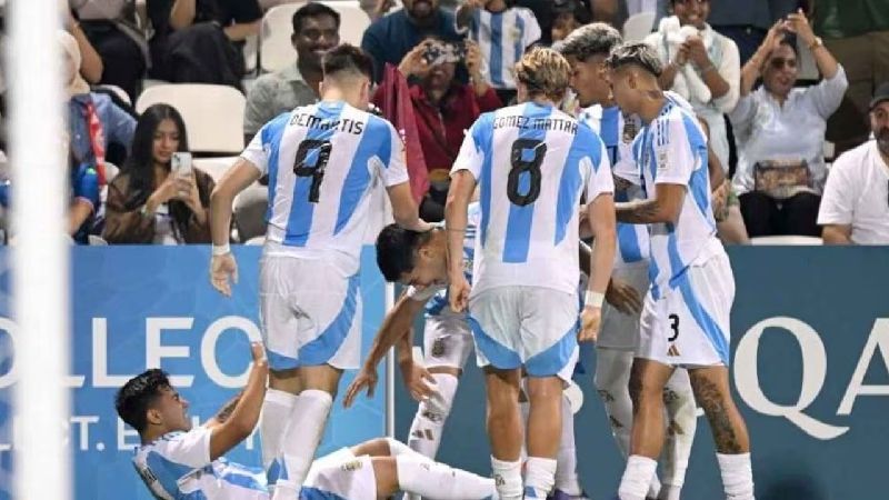 Argentina, clasificada, cierra con Fiyi, en Sub 17